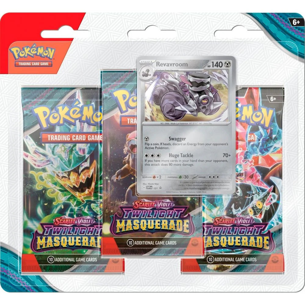 Pokemon - Twilight Masqurade - 3 Pack Blister