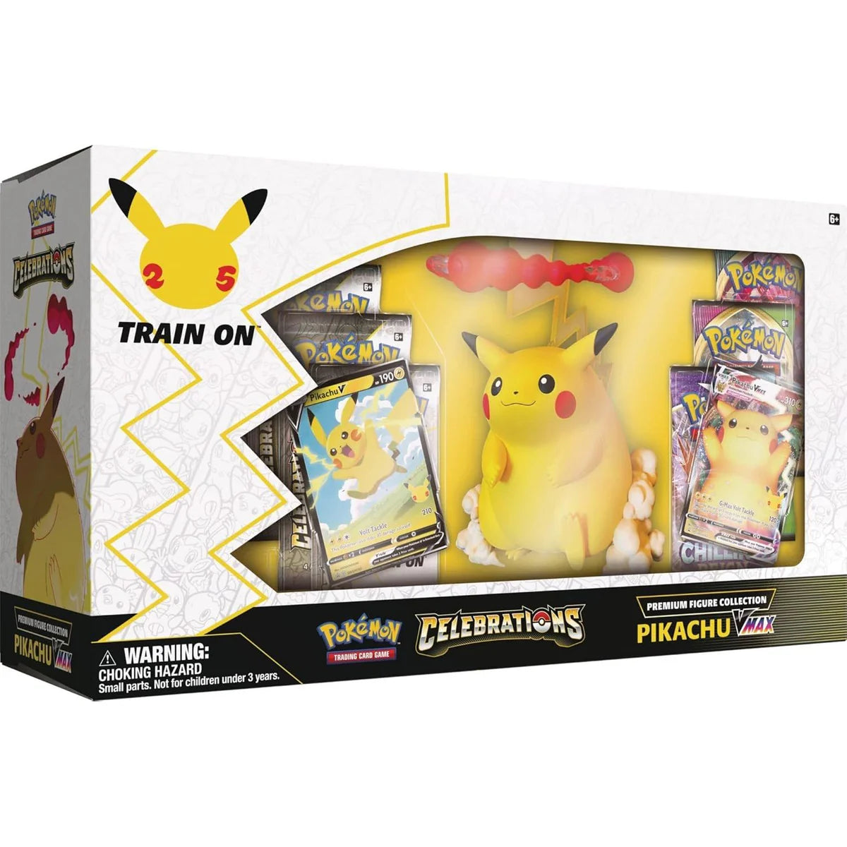 Pokemon - Celebrations Pikachu Vmax - Premium Figure Collection Box (SKIP THE LINE)