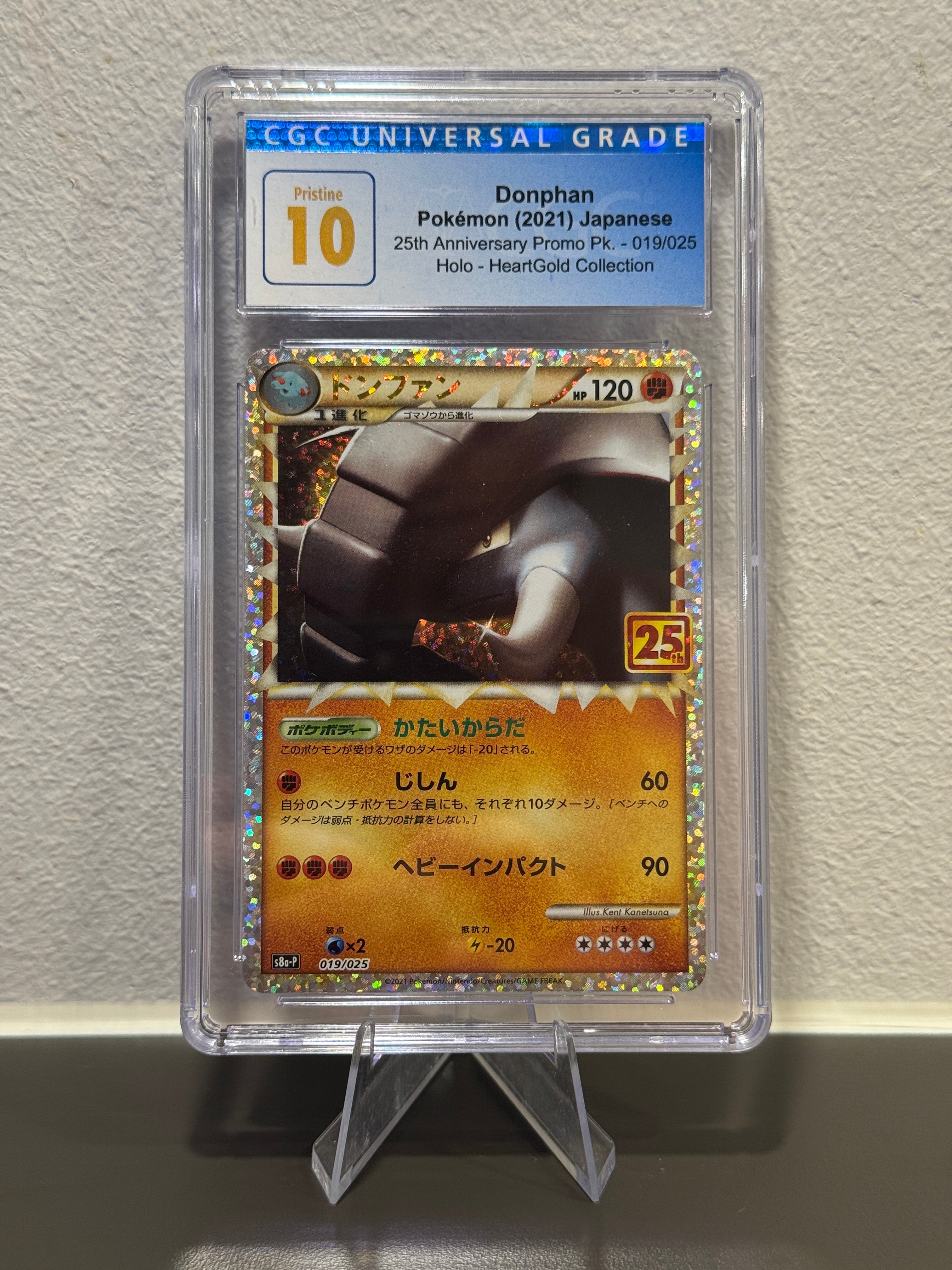 Donphan #19 CGC PRISTINE 10