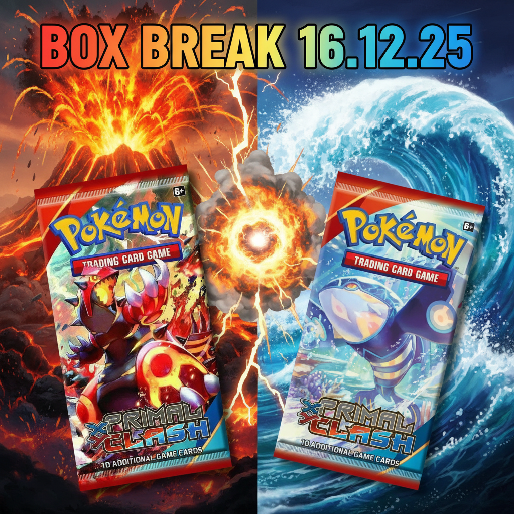 Pokemon - Primal Clash - Booster Pack (ÅPNES LIVE/TAMPER SEAL) (BOX BREAK 16.12.25)