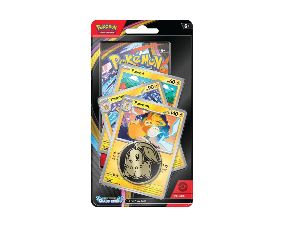 Pokemon - Chaos Rising - 1 Pack Premium Blister (Tilfeldig Promo)