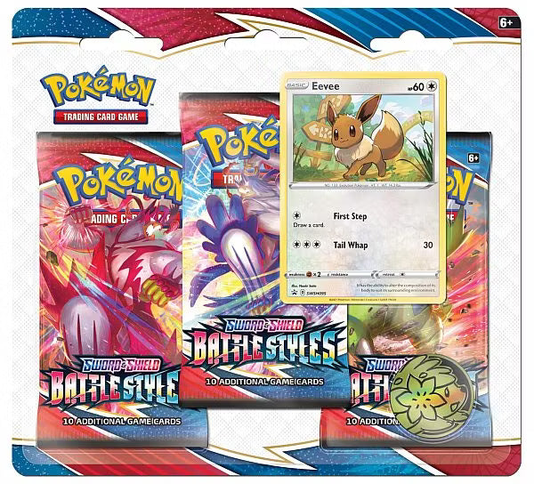 Pokemon - Battle Styles - 3 Pack Blister