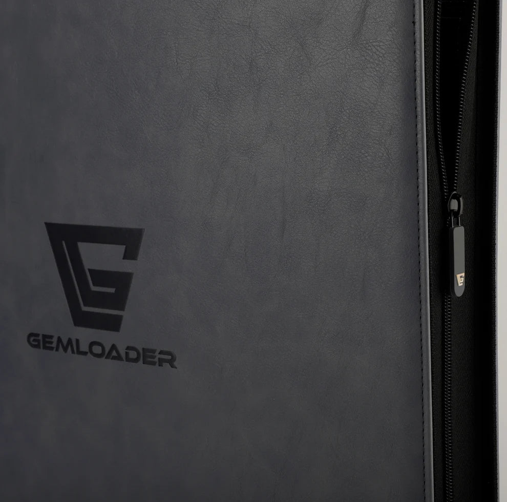 Gemloader Premium Toploader Binder 4X3 (336 lommer) Grå
