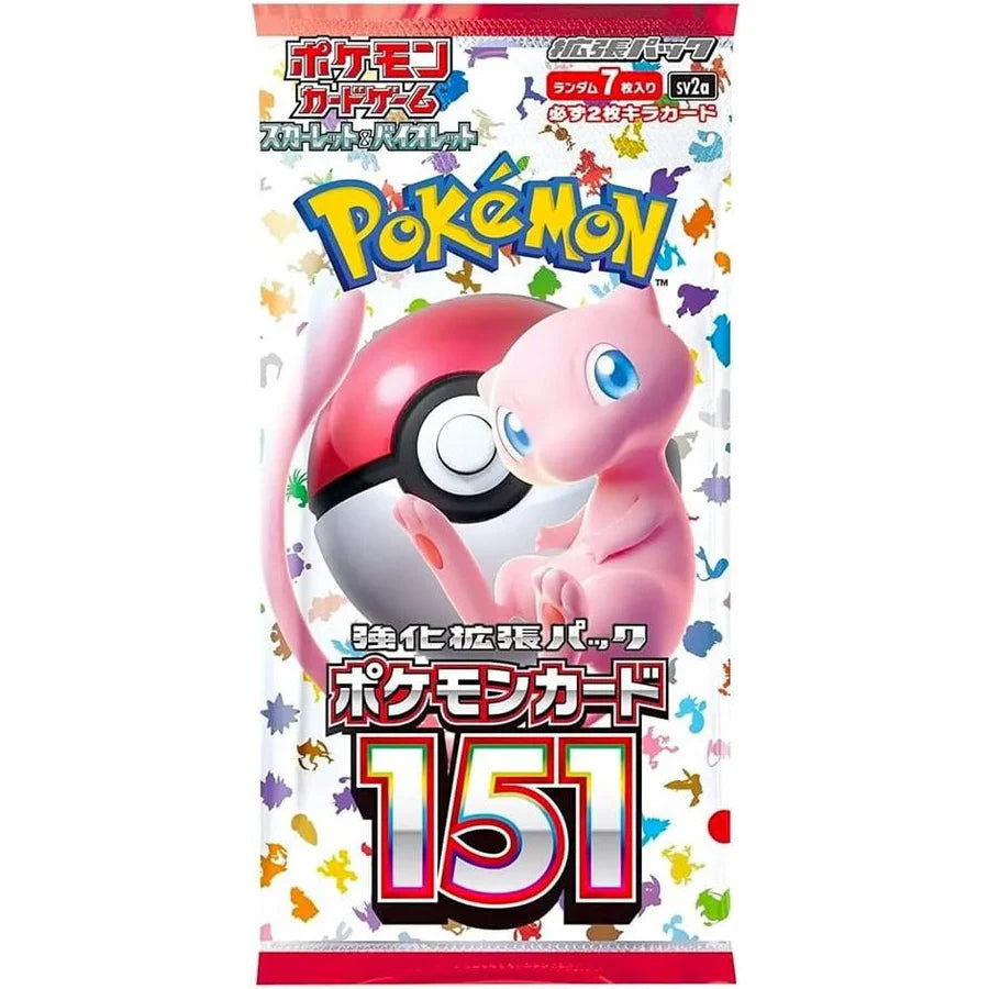 Pokemon - 151 - Booster Pack (Japansk)