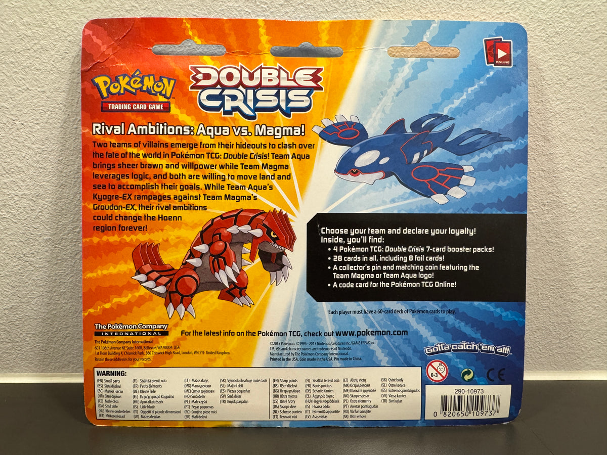 Pokemon - Double Crisis - 4 Pack Blister SKIP THE LINE