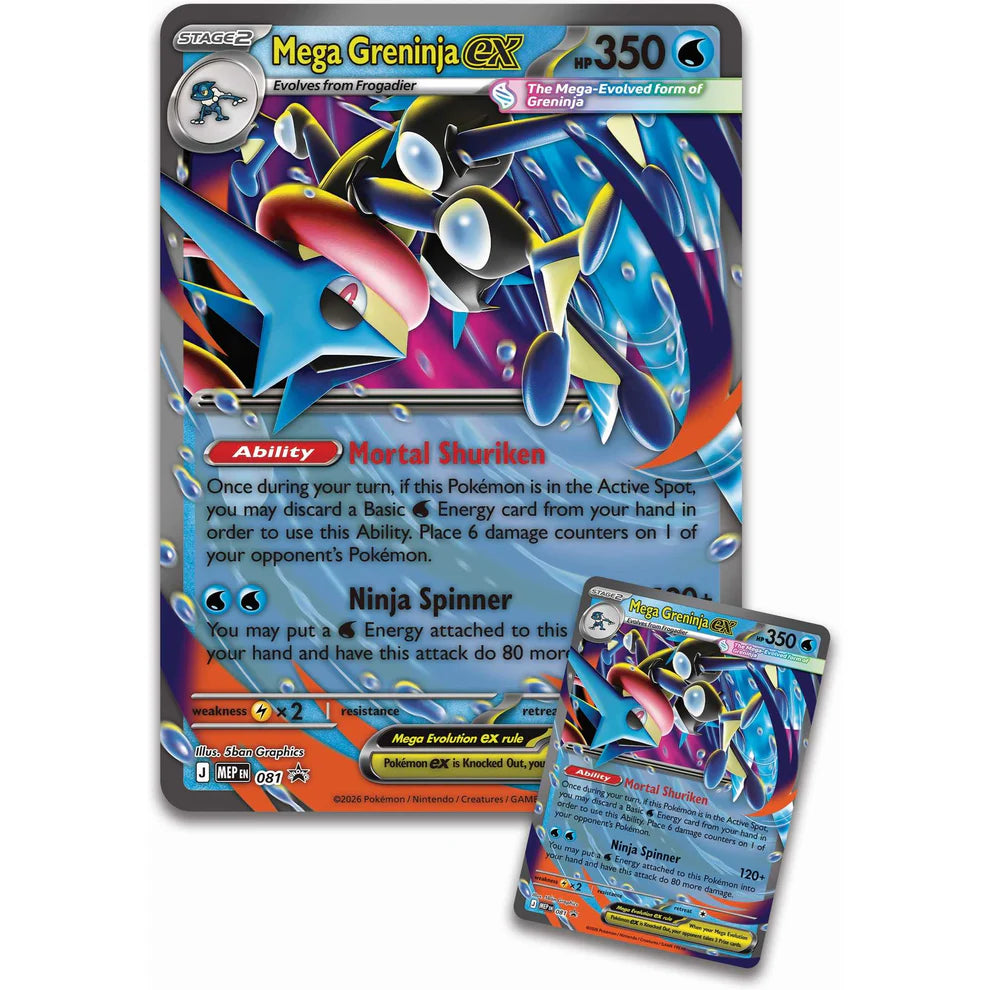 Pokemon - Mega Greninja ex - Premium Collection Box