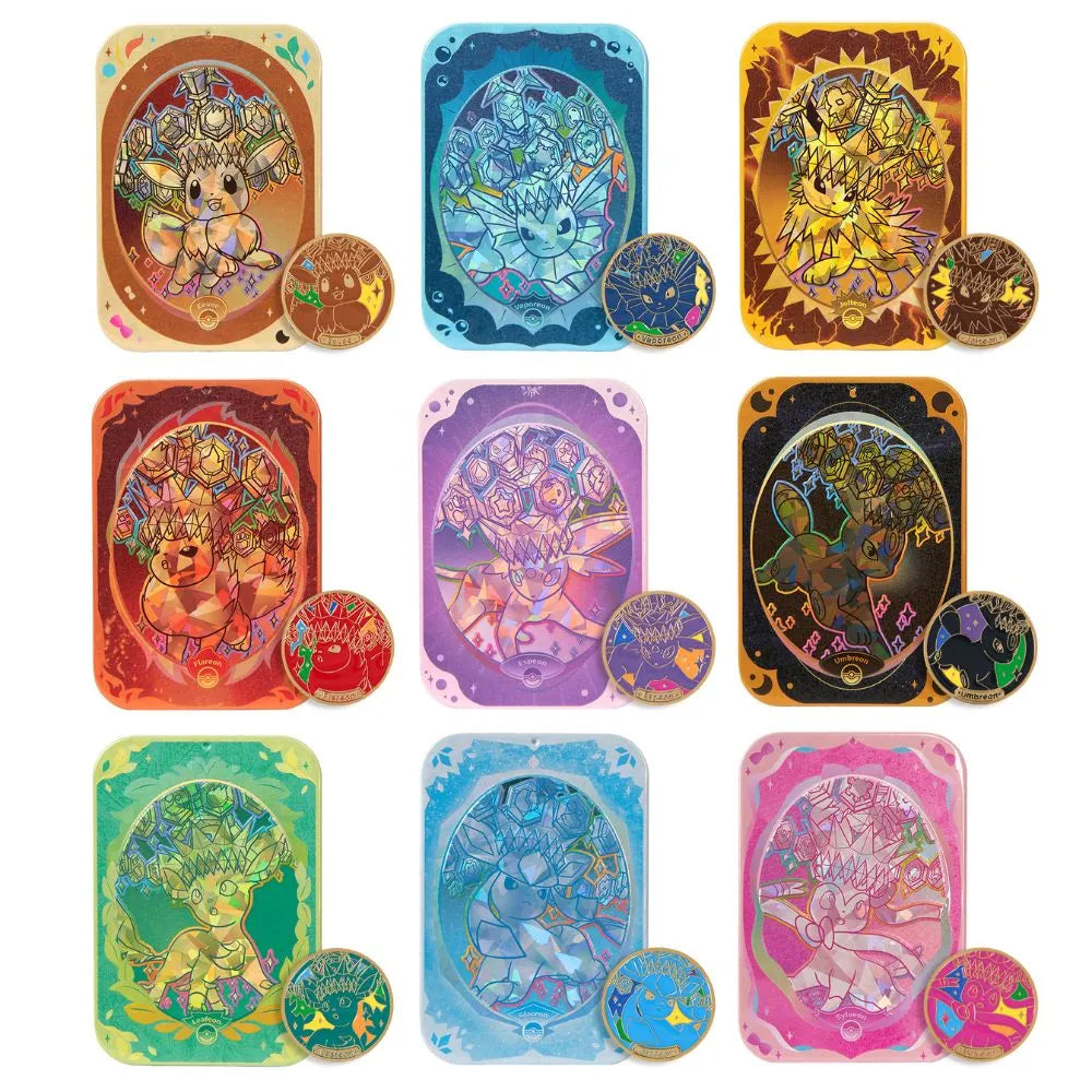 Pokemon - Crystal Gathering - Tin Box (Forhåndsbestilling) (Tilfeldig Art)