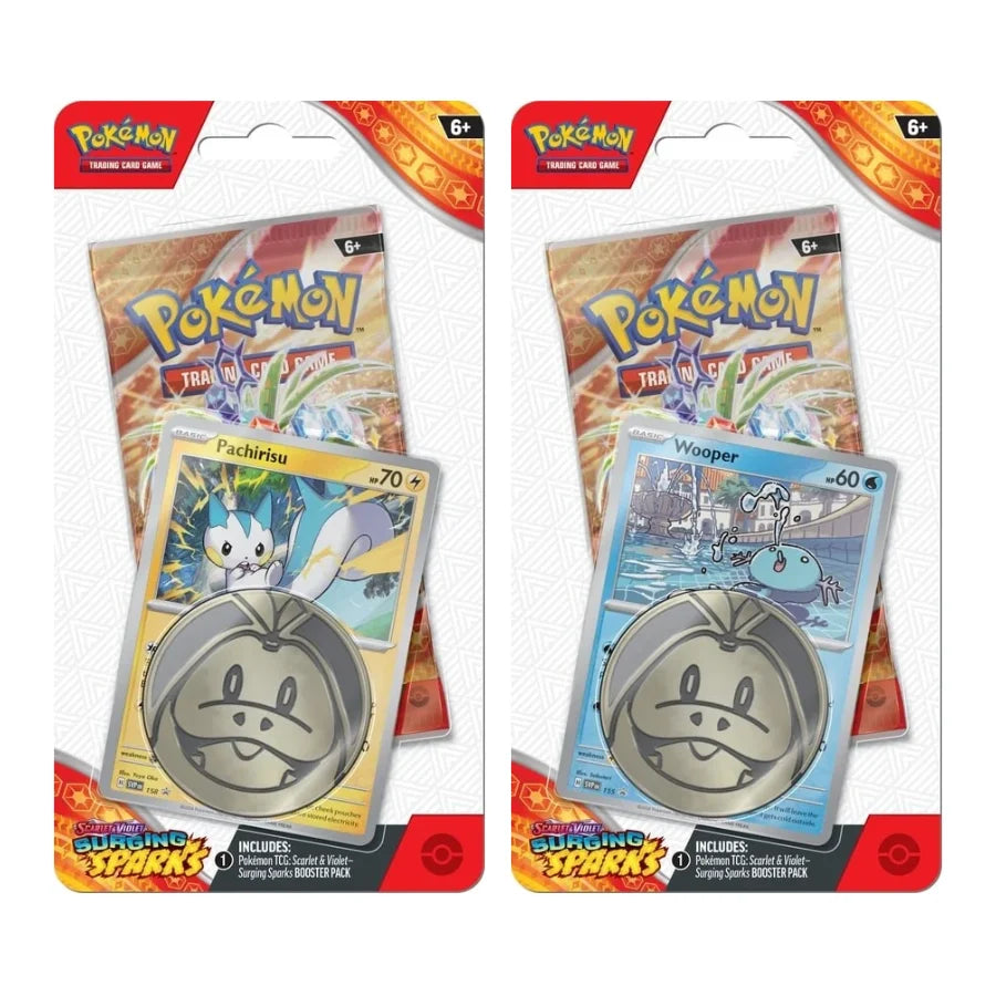 Pokemon - Surging Sparks - 1 Pack Blister (Tilfeldig Promo)