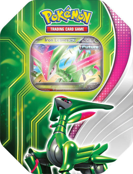 Pokemon - Paradox Clash - Iron Leaves EX Tin Box