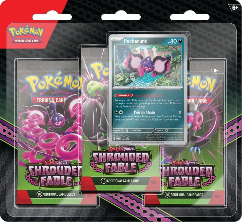 Pokemon - Shrouded Fable - 3 Pack Blister