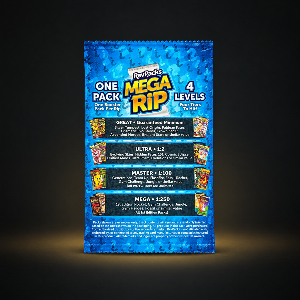 Pokemon - Pokerev MegaRip - Booster Pack