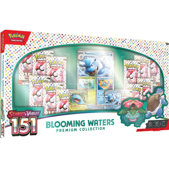 Pokemon - 151 - Blooming Waters Premium Collection Box (SKIP THE LINE)