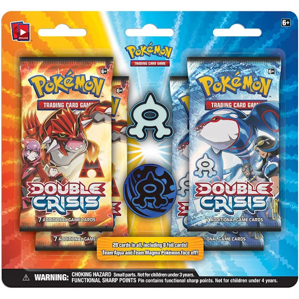 Pokemon - Double Crisis - 4 Pack Blister SKIP THE LINE