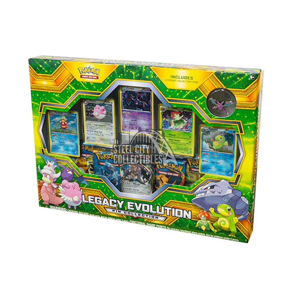 Pokemon - Legacy Evolution Pin - Collection Box (Noe Bulket box)