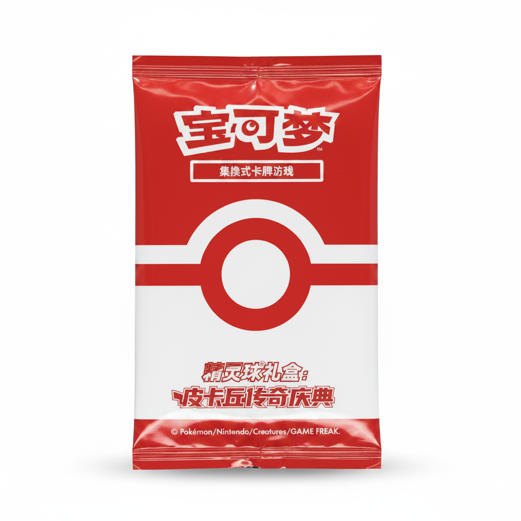 Pokemon - Pikachu Promo - Booster Pack (Kinesisk) (Garantert Hit)