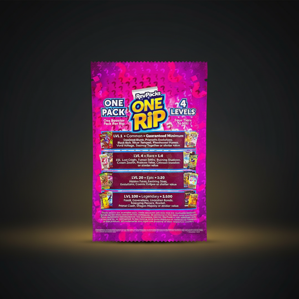 Pokemon - Pokerev OneRip - Booster Pack (Forhåndsbestilling) (Forventet 24.07.26)