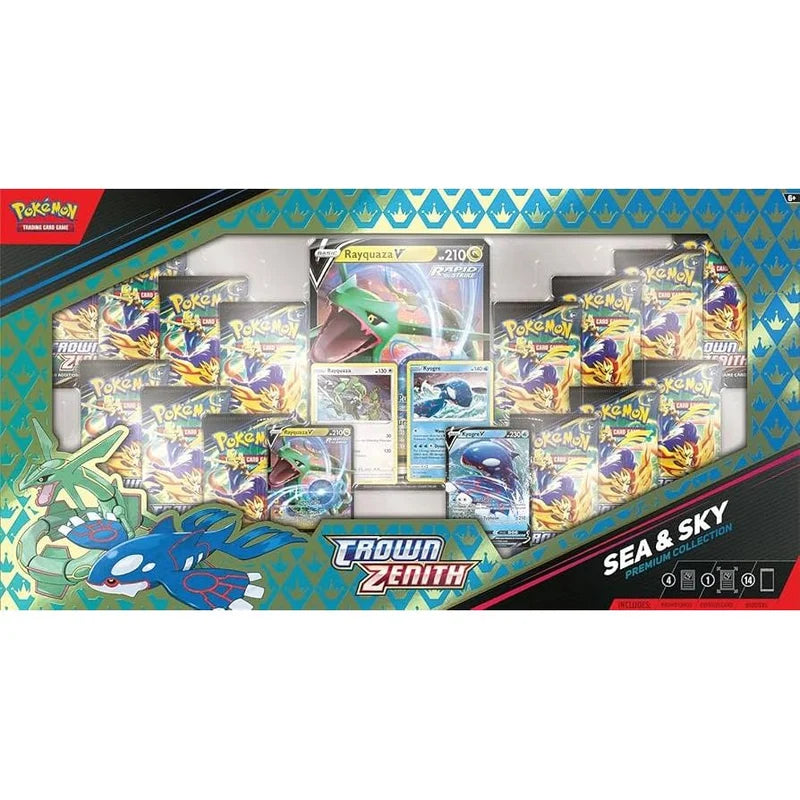 Pokemon - Crown Zenith - Sea and Sky Premium Collection - Live ''Skip The Line''